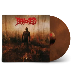 BENIGHTED · Icon | ORANGE/BLACK MARBLED LP (Death Metal/Grindcore Vinyl)