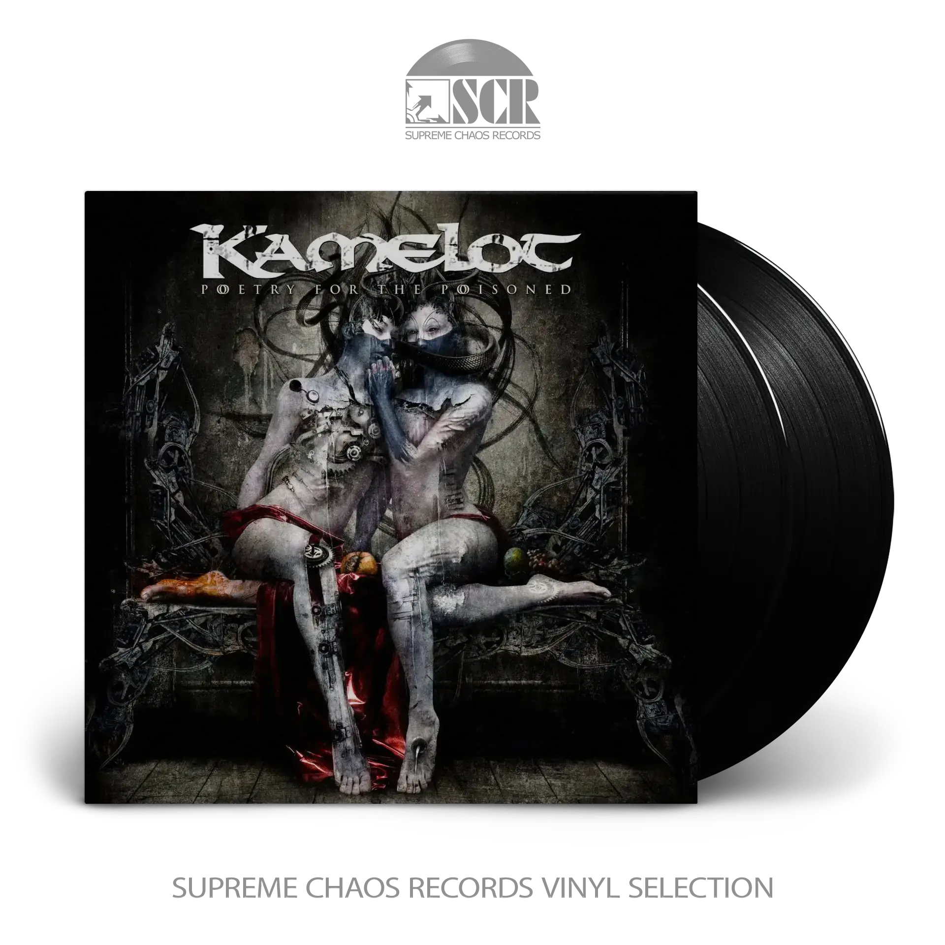 KAMELOT - Poetry For The Poisoned · BLACK 2LP (Symphonic Metal/Heavy Metal Vinyl)