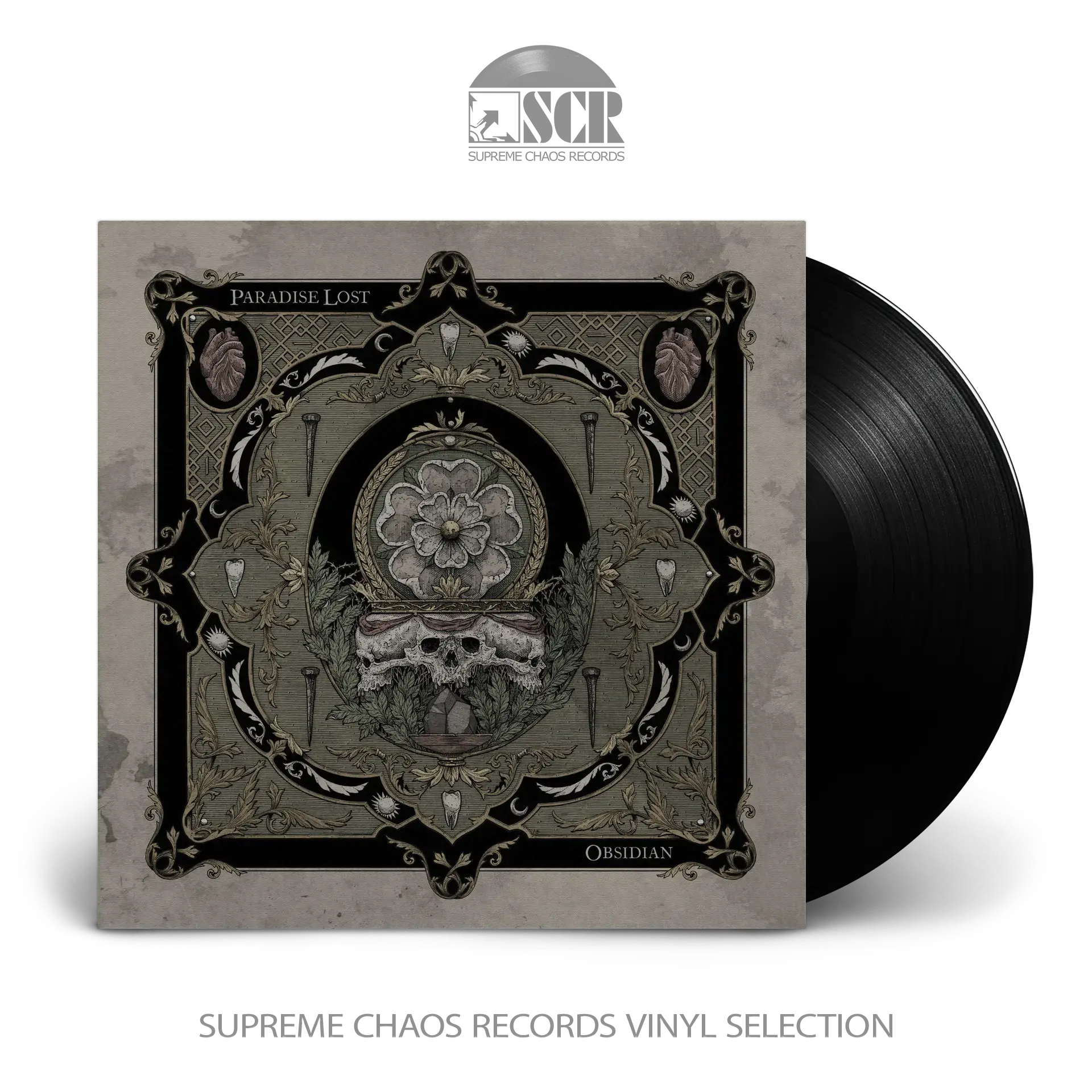 PARADISE LOST · Obsidian | BLACK LP (Gothic Metal Vinyl)