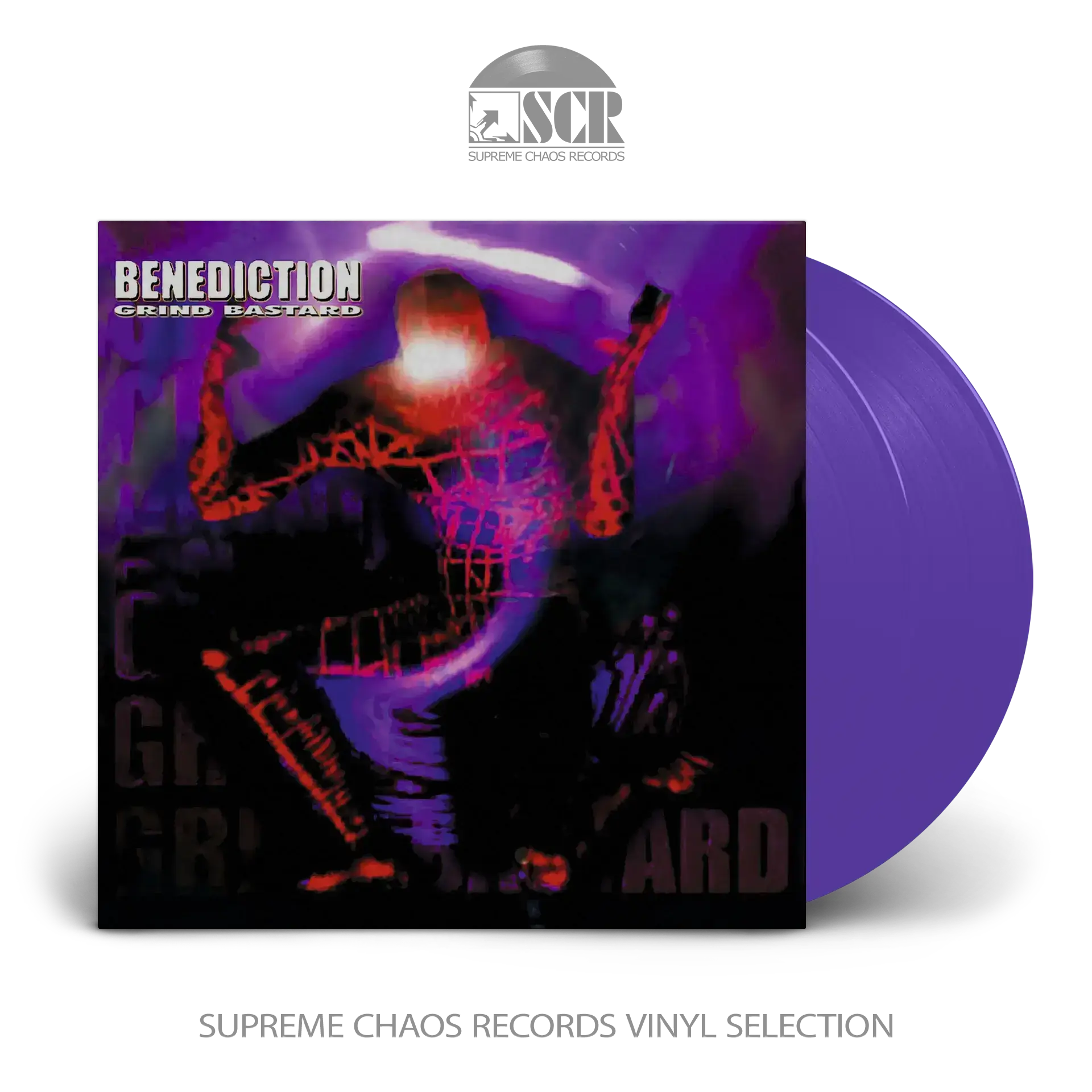 BENEDICTION · Grind Bastard | PURPLE 2LP (Death Metal Vinyl)