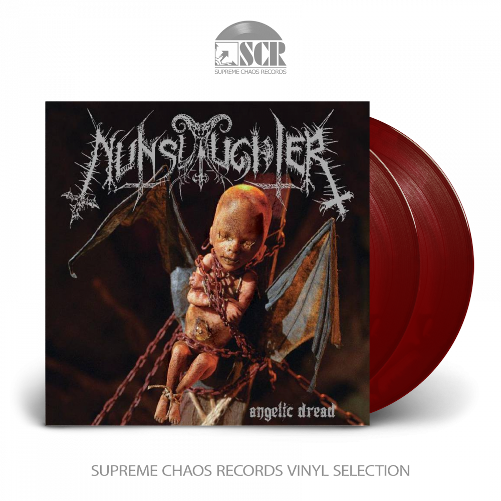 NUNSLAUGHTER · Angelic Dread | OXBLOOD/BROWN DLP (Death Metal Vinyl)