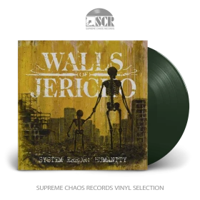 WALLS OF JERICHO · System Error: Humanity | SOLID VERDE LP (Metalcore Vinyl)