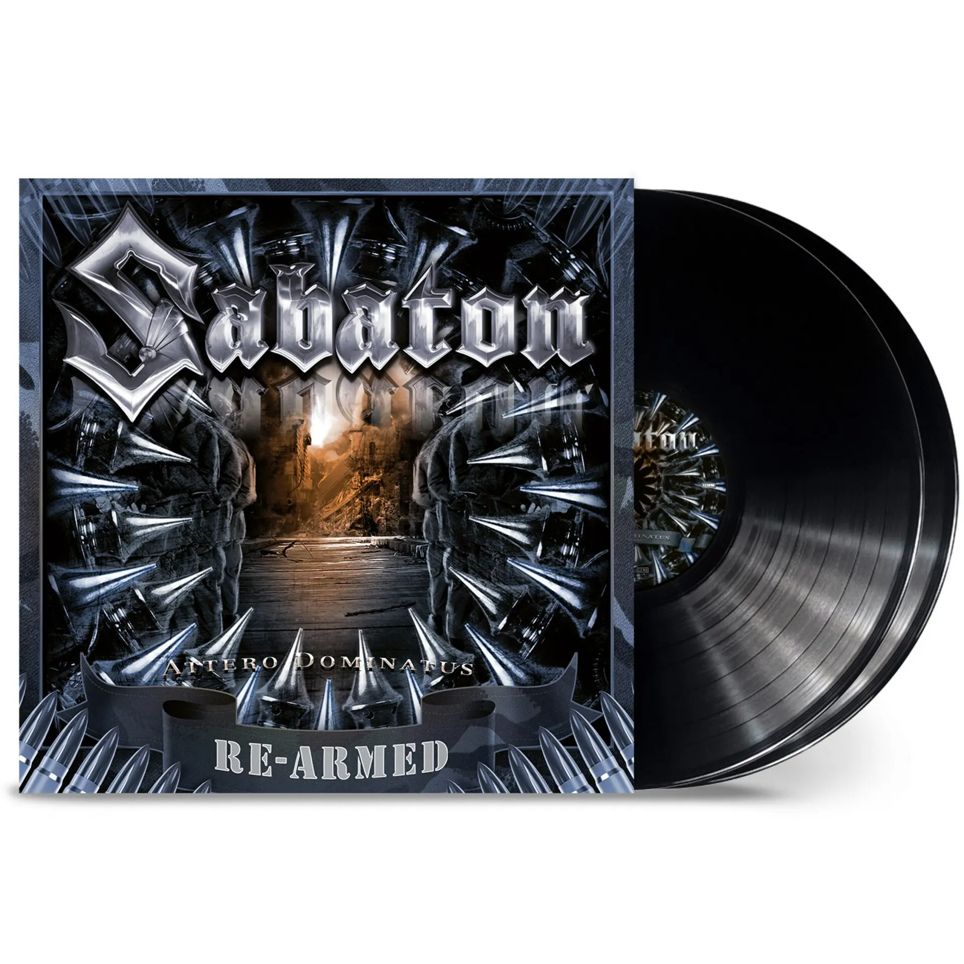 SABATON - Attero Dominatus Re-Armed · BLACK DLP (Heavy Metal Vinyl)