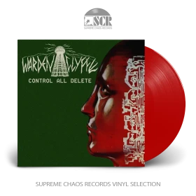 WARDENCLYFFE · Control All Delete | RED LP (Doom Metal/Hard Rock Vinyl)