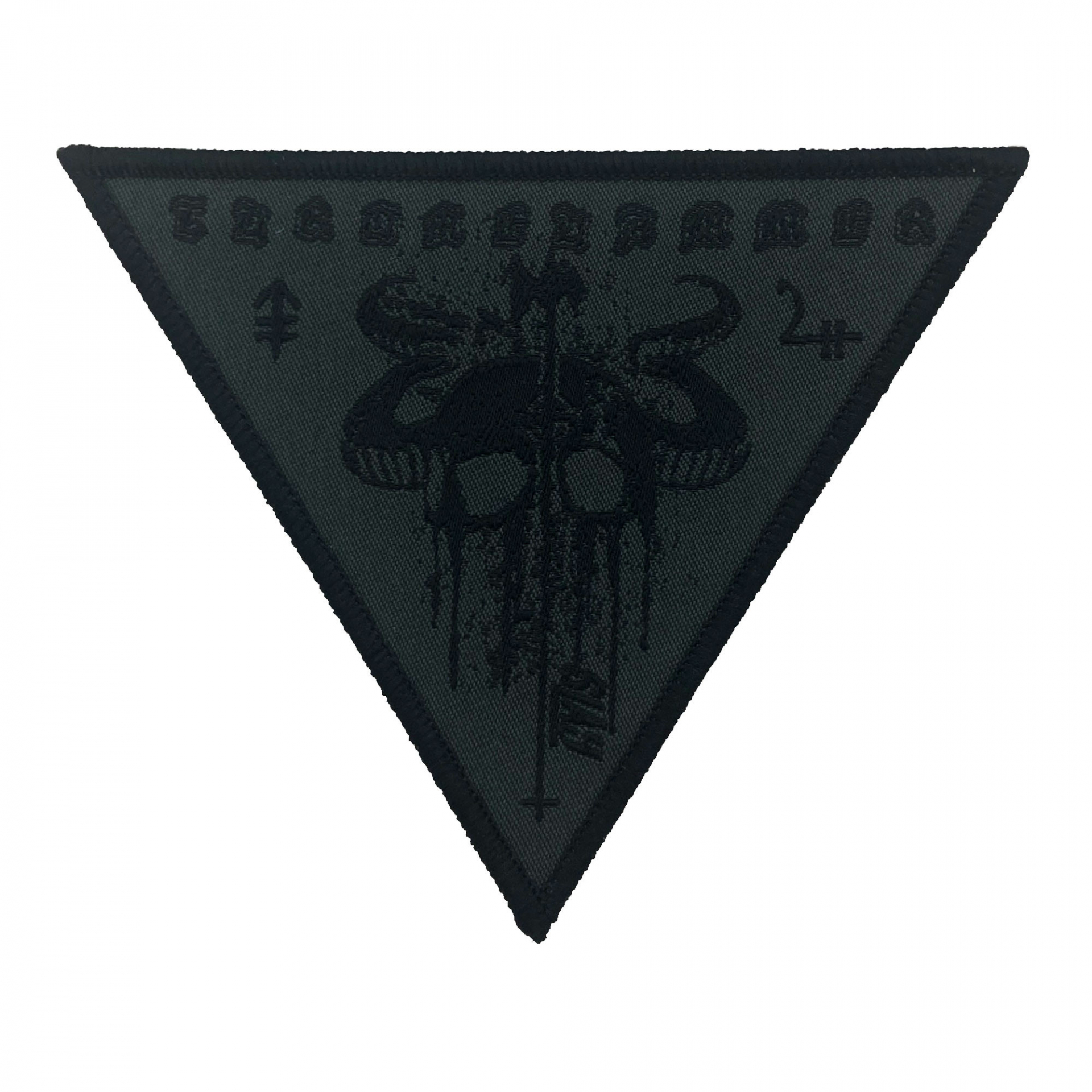 THRONEHAMMER - Kingslayer Dark Grey Patch [PATCH]