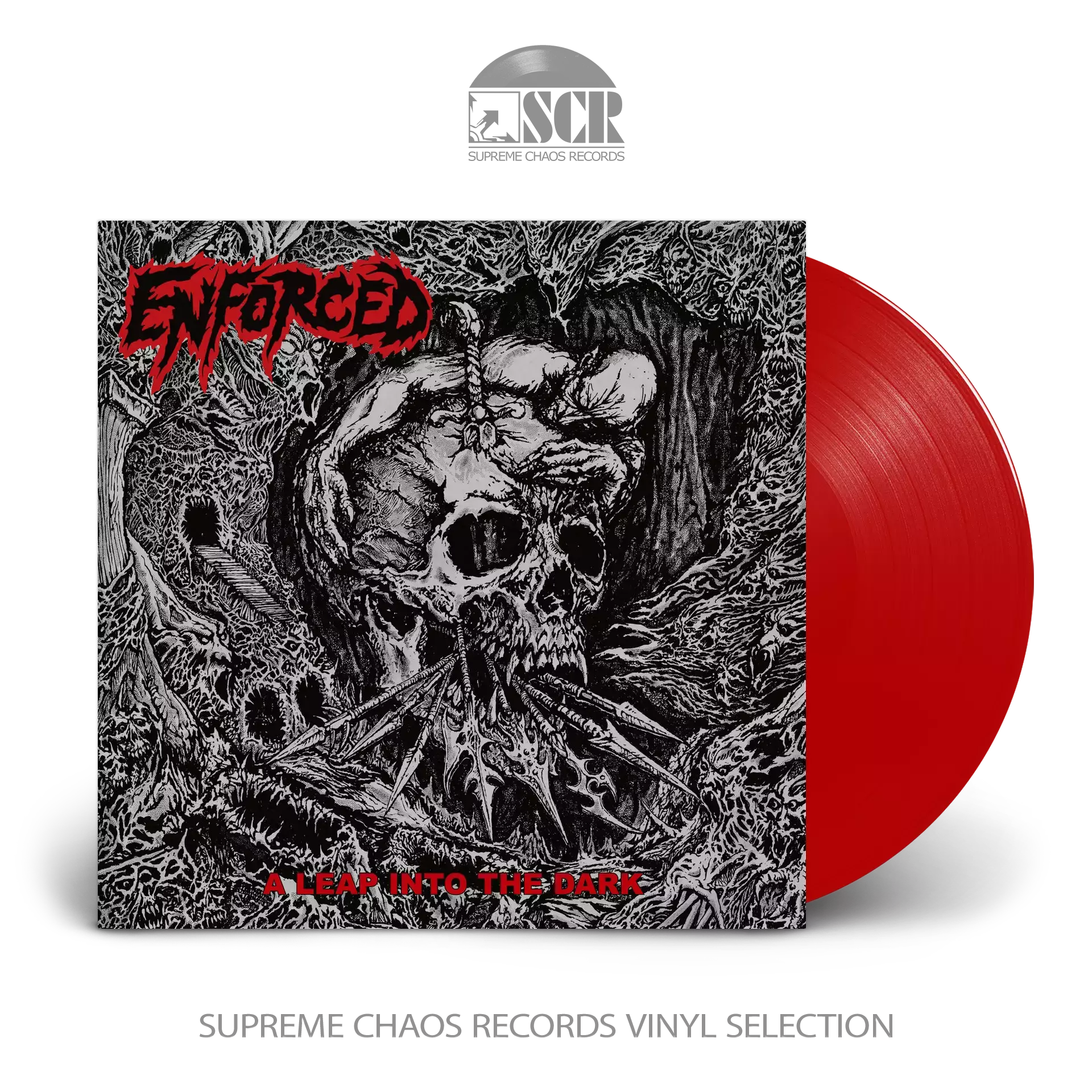 ENFORCED - A Leap Into the Dark EP · RED LP (Thrash Metal Vinyl)
