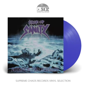 EDGE OF SANITY · Nothing But Death Remains (Re-issue 2024) | TRANSPARENT BLUE LP (Melodic Death Metal Vinyl)
