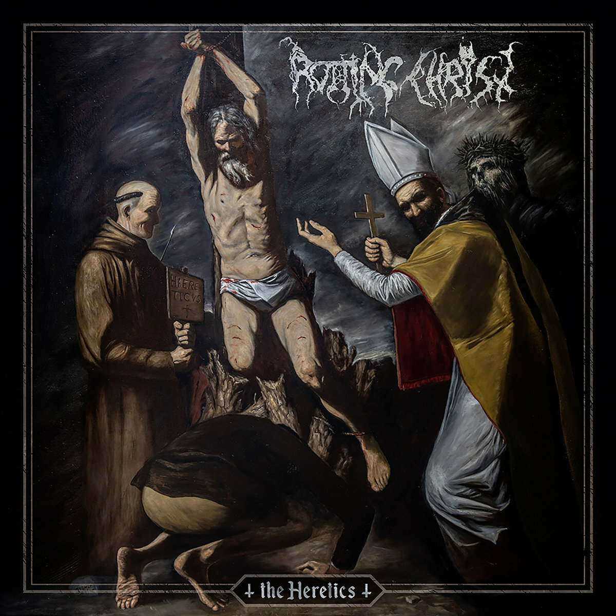 ROTTING CHRIST · The Heretics (Re-Release) | BLACK LP (Black Metal/Death Metal Vinyl) · Picture 1