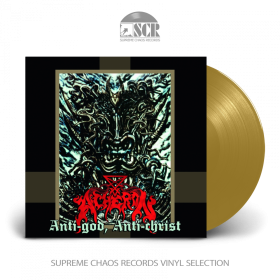 ACHERON · Anti-god, Anti-christ | GOLD/BRONZE LP (Death Metal Vinyl)
