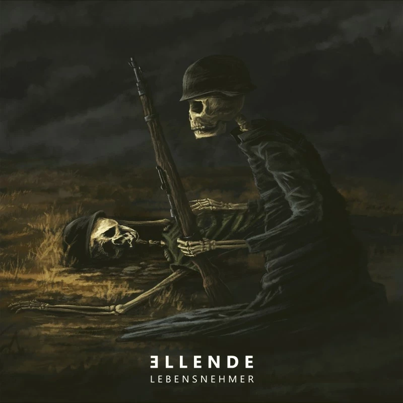 ELLENDE · Lebensnehmer | BLACK 2LP (Black Metal Vinyl) · Picture 1