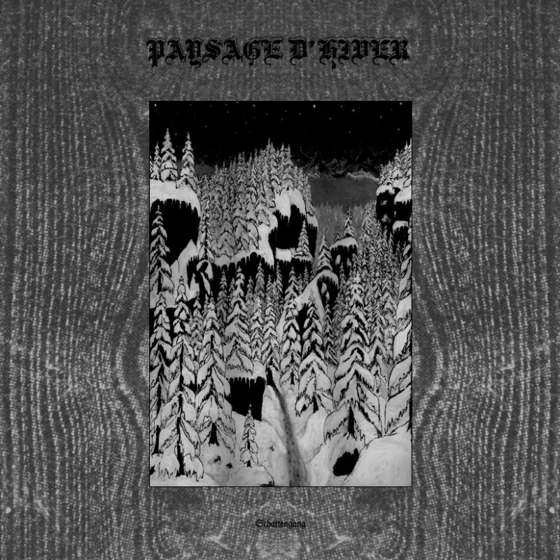PAYSAGE D'HIVER · Schattengang | BLACK LP (Dark Ambient/Black Metal Vinyl) · Picture 1