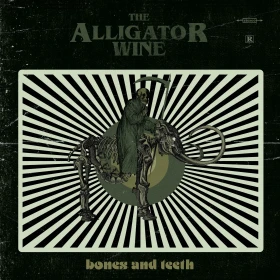 THE ALLIGATOR WINE · Bones And Teeth | BLACK LP (Psychedelic Rock/Alternative Rock Vinyl) · Picture 2