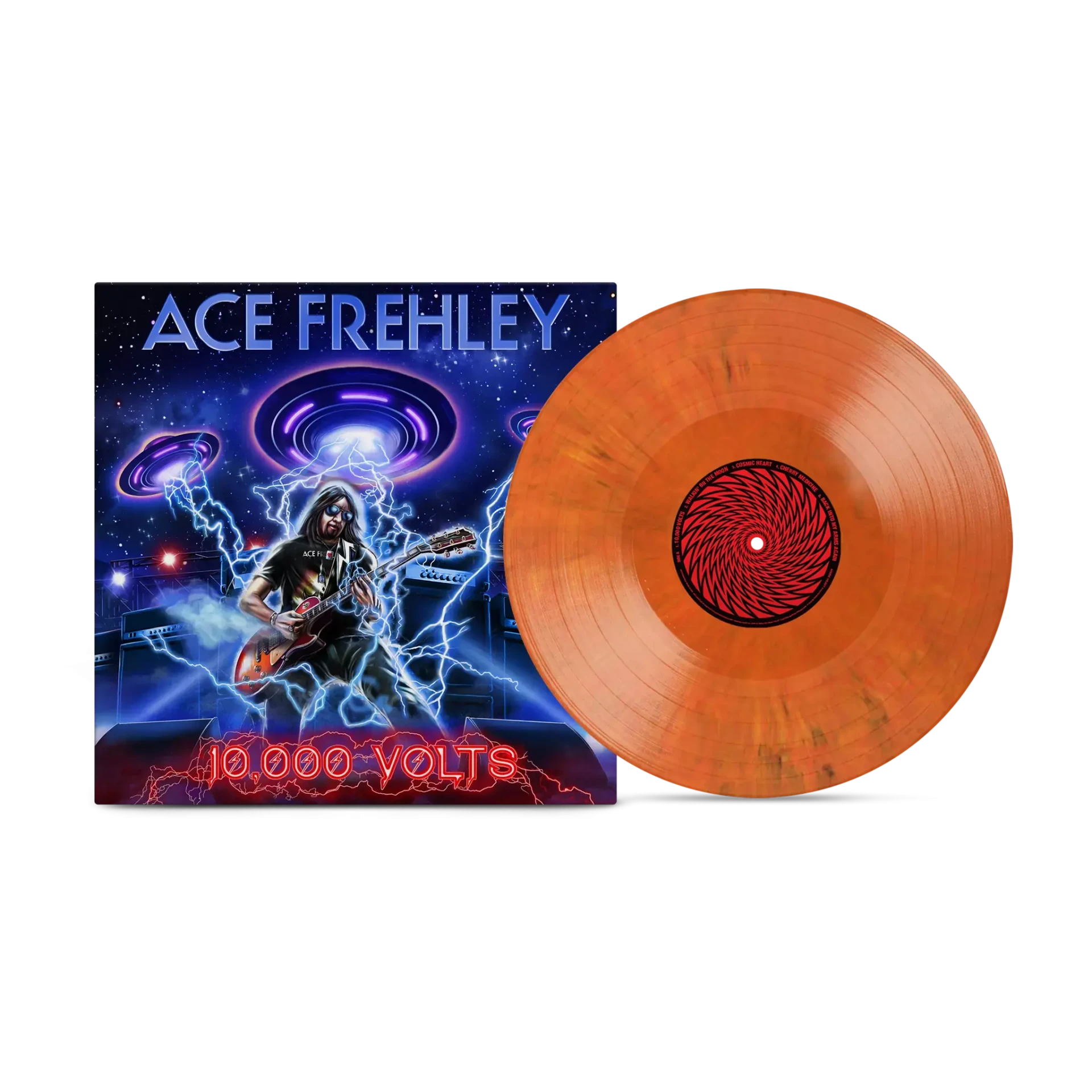ACE FREHLEY - 10.000 Volts · ORANGE TABBY LP ACE FREHLEY - 10.000 Volts · ORANGE TABBY LP (Heavy Metal Vinyl)