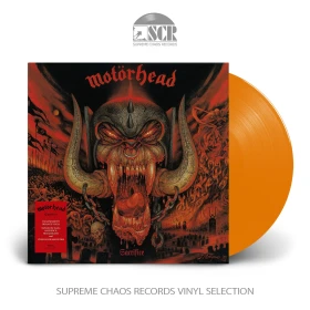 MOTÖRHEAD · Sacrifice | ORANGE LP (Heavy Metal Vinyl)