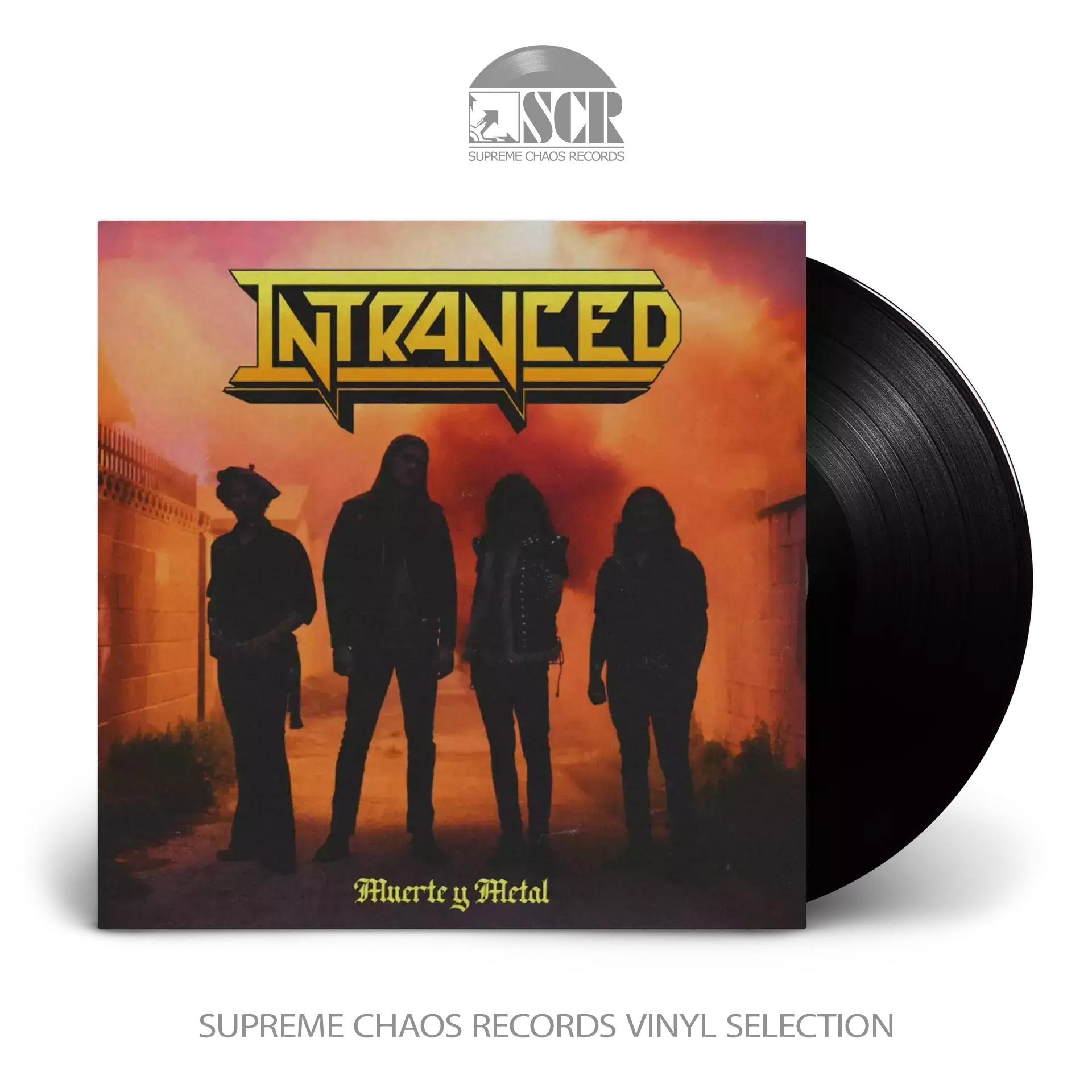 INTRANCED - Muerte Y Metal · BLACK LP (Heavy Metal Vinyl)