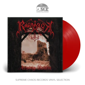 RAGNAROK · Arising Realm | RED LP (Black Metal Vinyl)