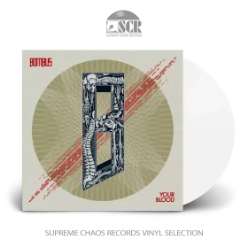 BOMBUS · Your Blood | WHITE LP (Hard Rock Vinyl)