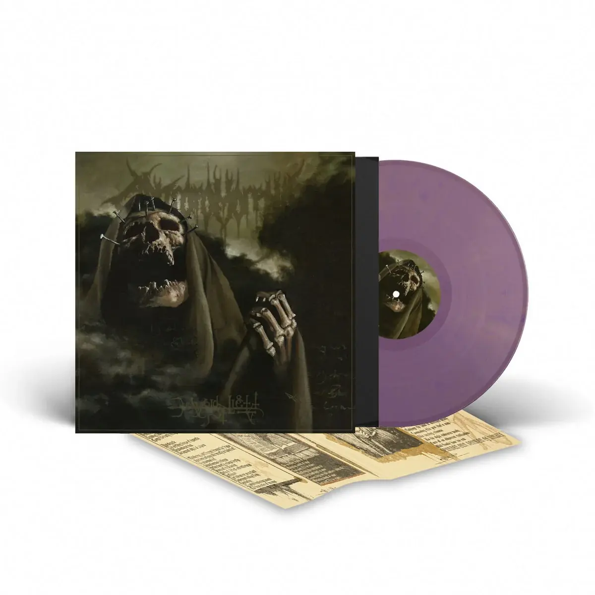 ANTROPOMORPHIA · Devoid Of Light | GOLD/PURPLE LP (Death Metal Vinyl) · Picture 2