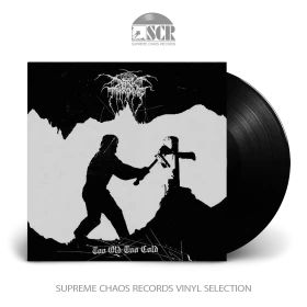 DARKTHRONE · Too Old, Too Cold | BLACK LP (Black Metal Vinyl)