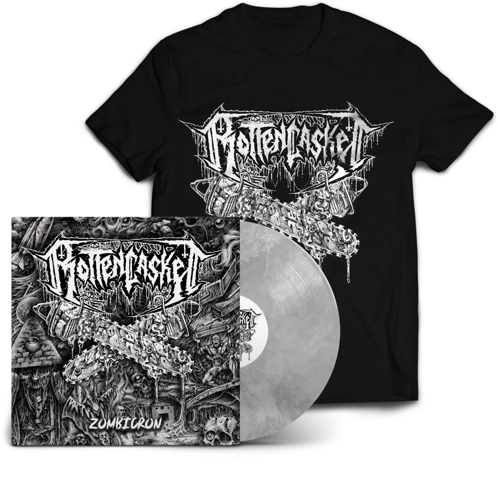 ROTTEN CASKET - Zombicron [LP BUNDLE]