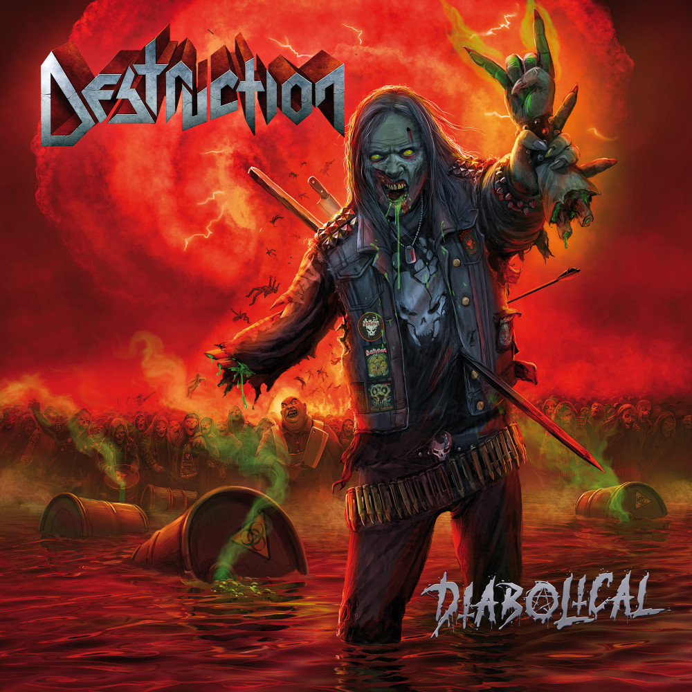 DESTRUCTION · Diabolical | BLACK LP (Trash Metal Vinyl) · Picture 1