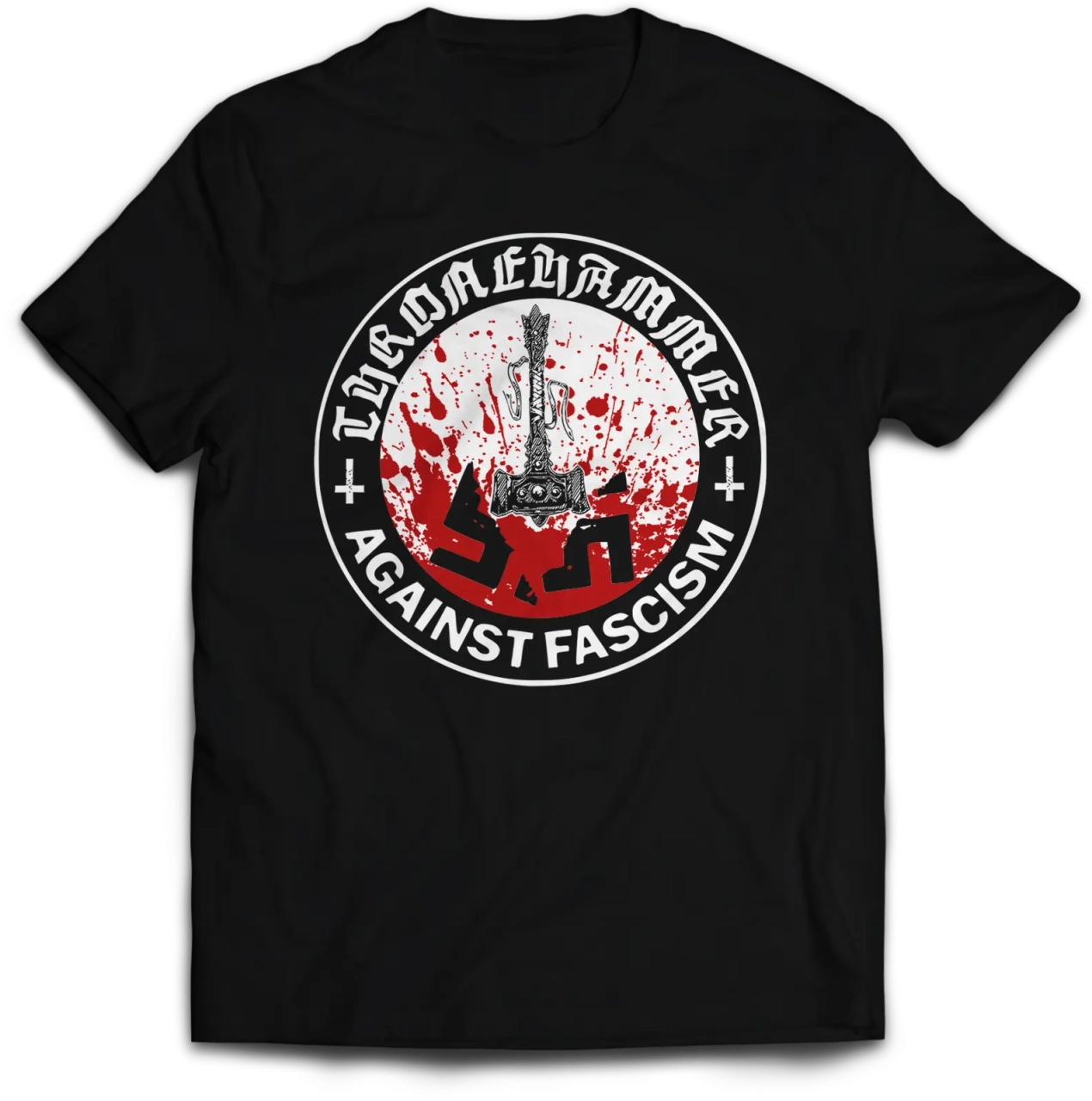 THRONEHAMMER - Against Fascism (Reissued) · T-SHIRT