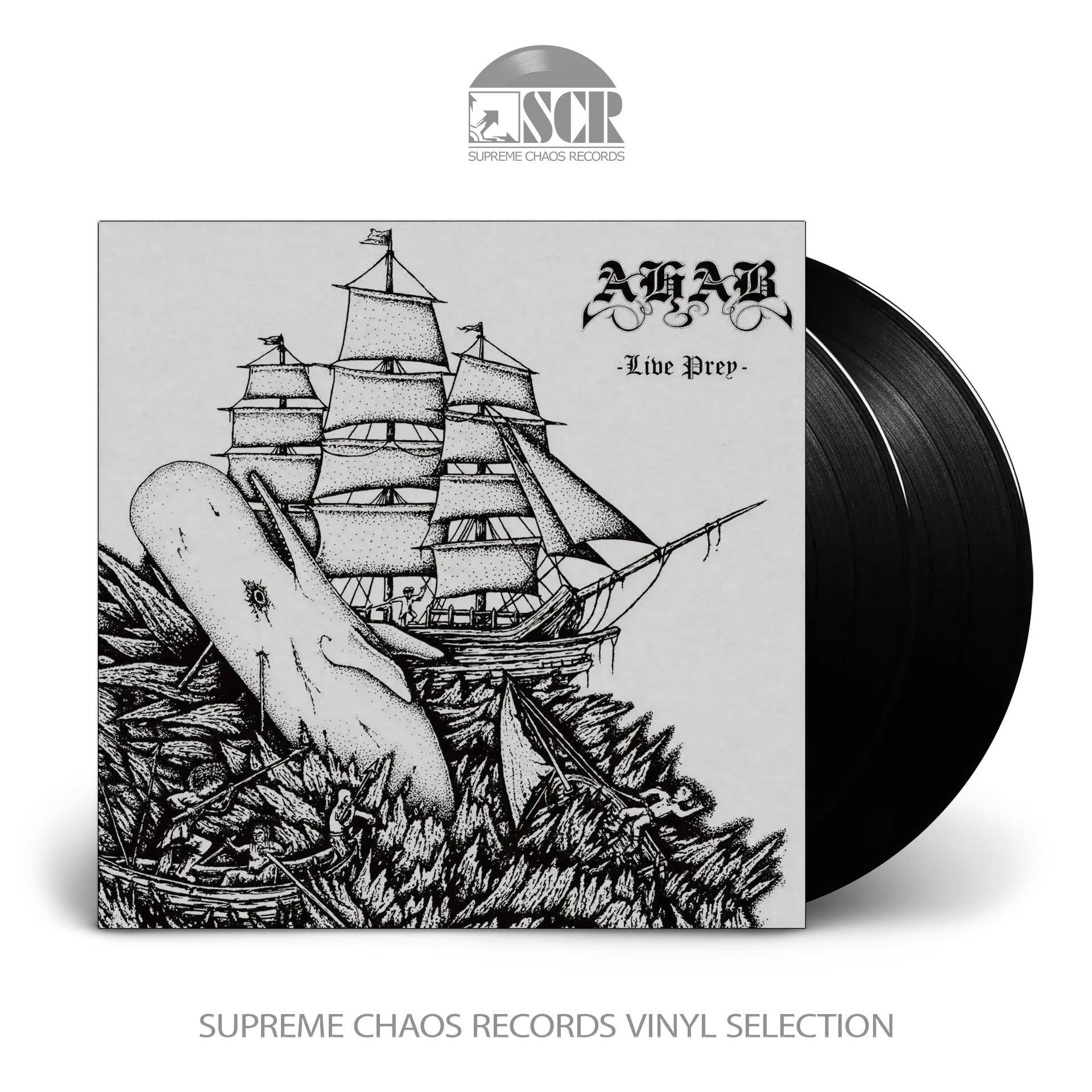 AHAB · Live Prey | BLACK 2LP (Doom Metal/Death Metal/Black Metal Vinyl)