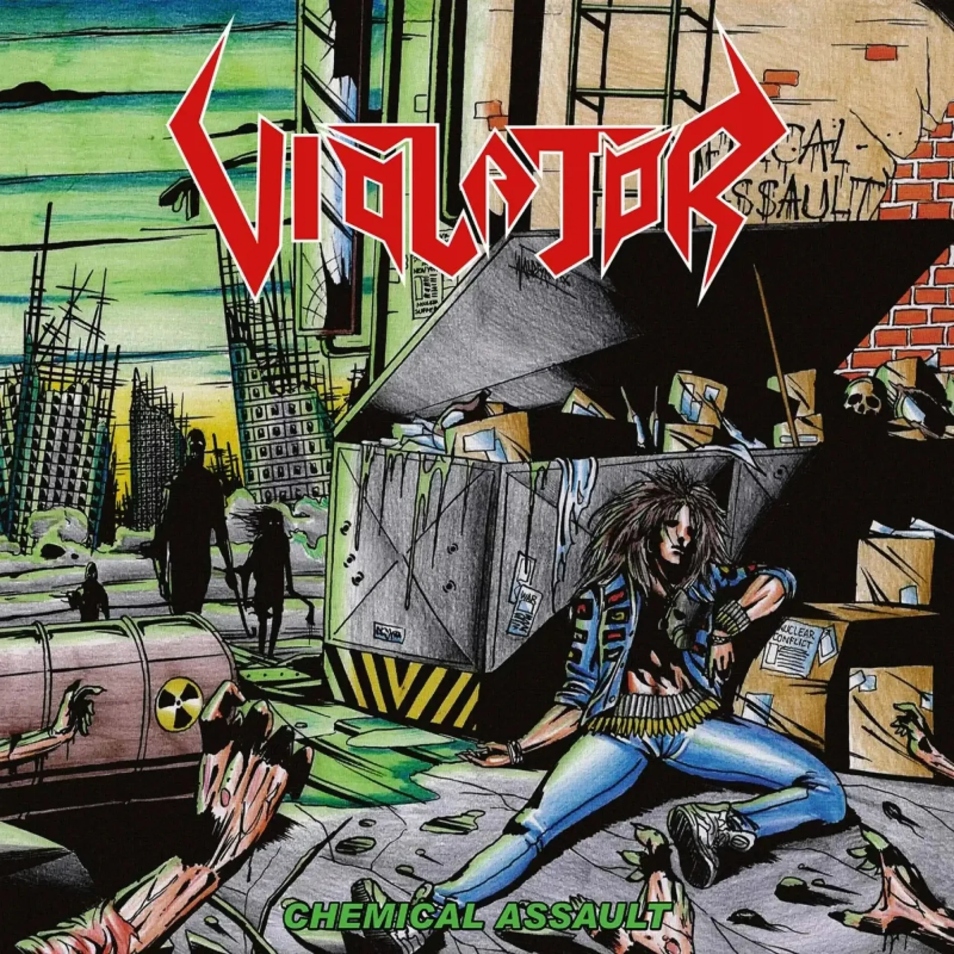 VIOLATOR - Chemical Assault · BLACK LP (Thrash Metal Vinyl) · Picture 1