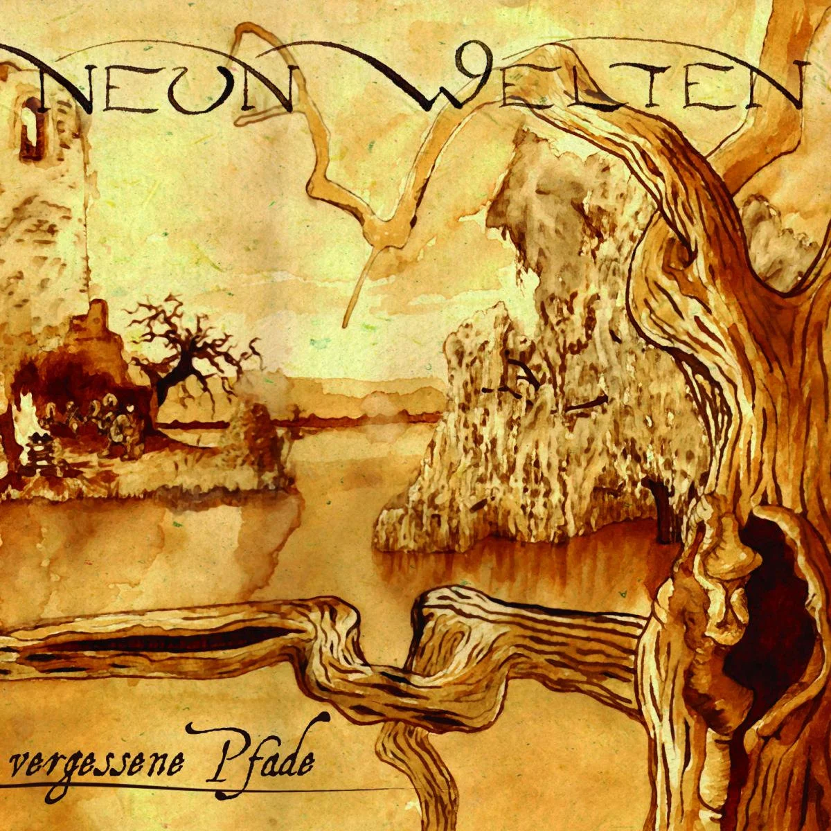NEUN WELTEN · Vergessene Pfade | BLACK LP (Dark Folk Vinyl) · Picture 1
