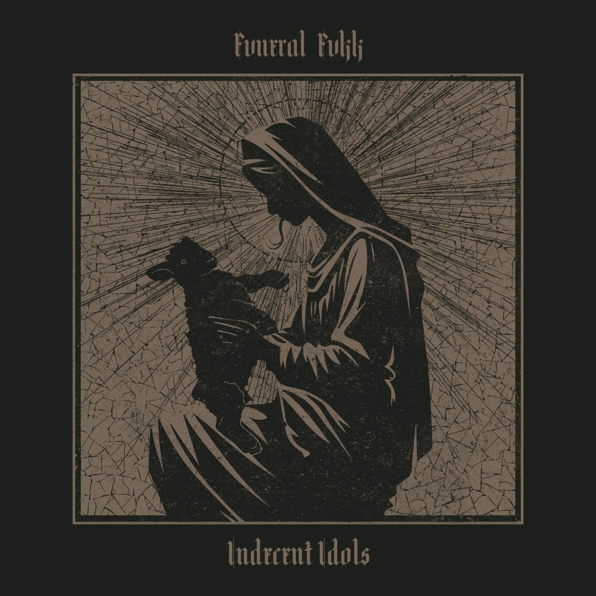 FVNERAL FVKK - Indecent Idols [BLACK LP] (Doom Metal/Heavy Metal Vinyl) · Picture 1