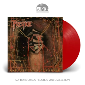 PRESTIGE · Parasites In Paradise (Remastered Re-Issue) | RED LP (Thrash Metal Vinyl)