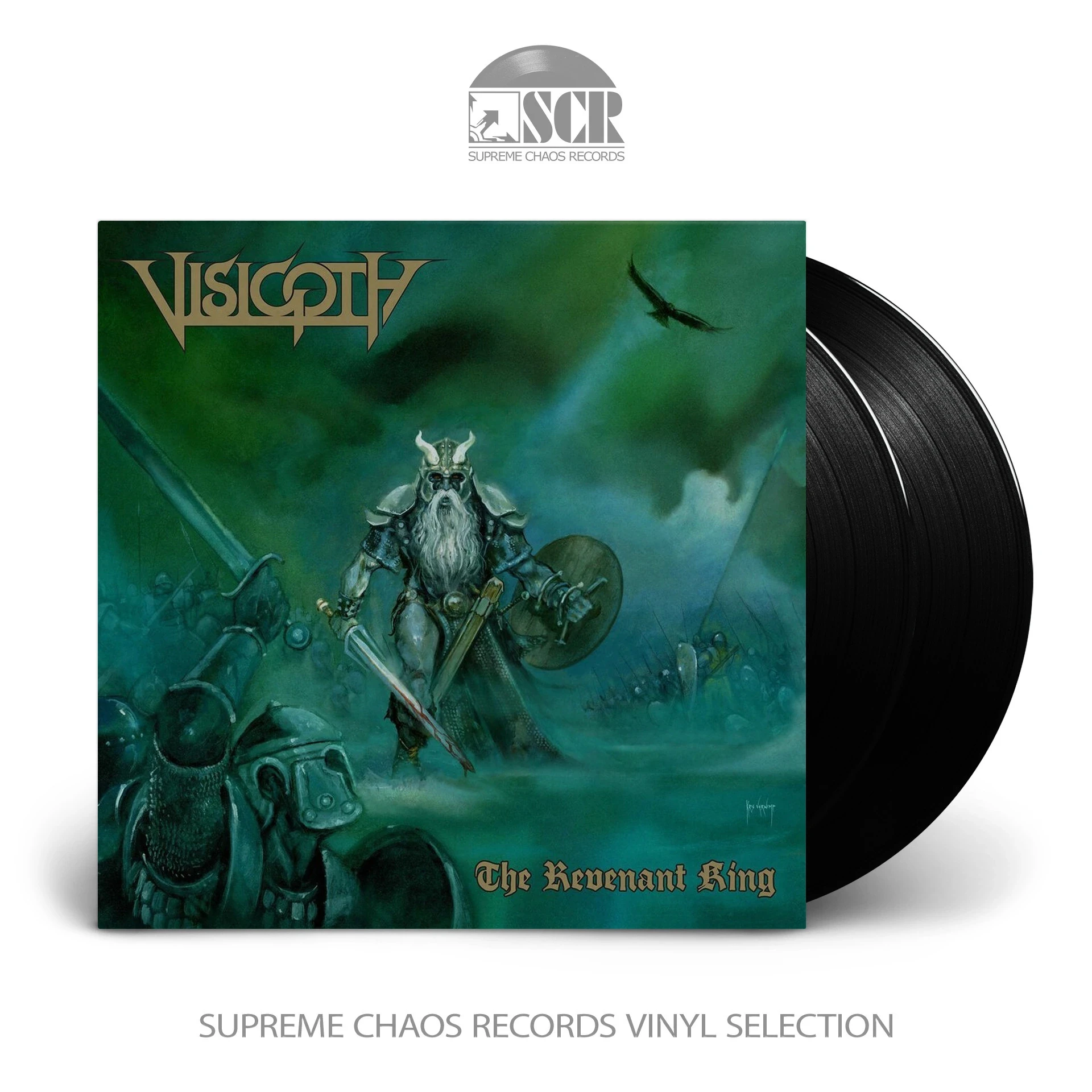 VISIGOTH · The Revenant King | BLACK 2LP (Heavy Metal Vinyl)