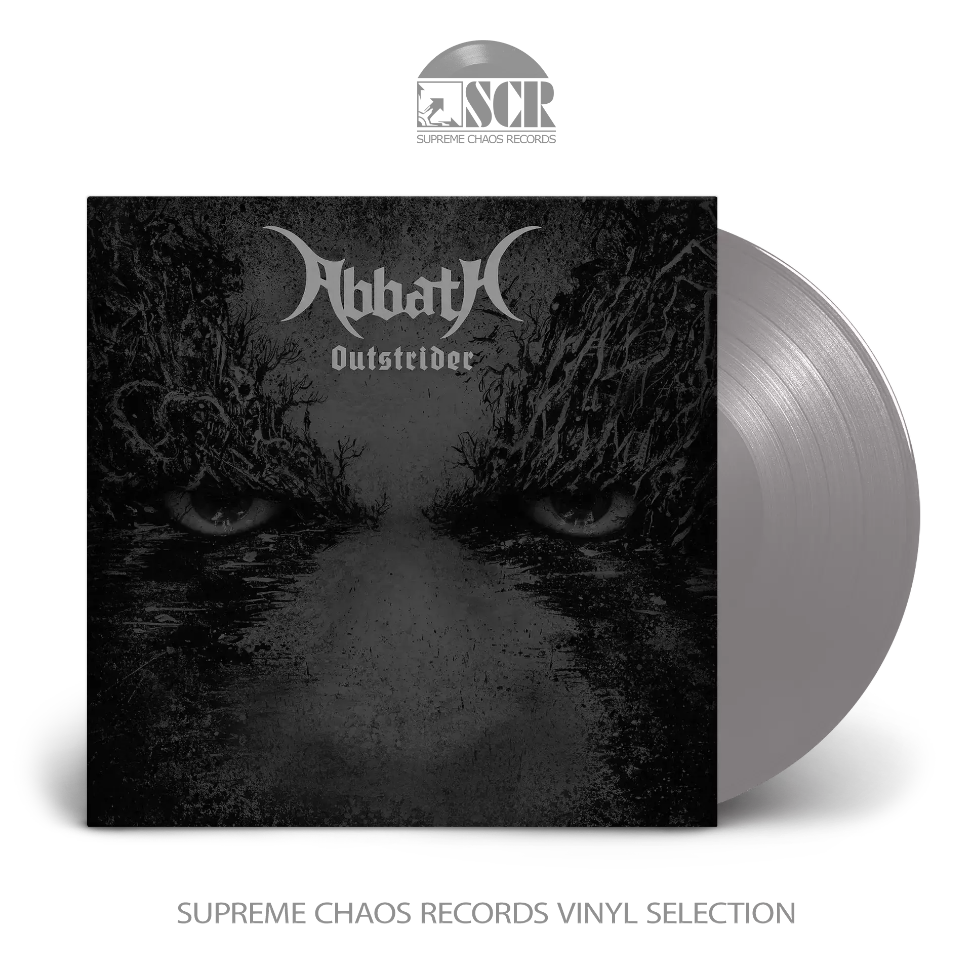 ABBATH · Outstrider | SILVER LP (Black Metal Vinyl)