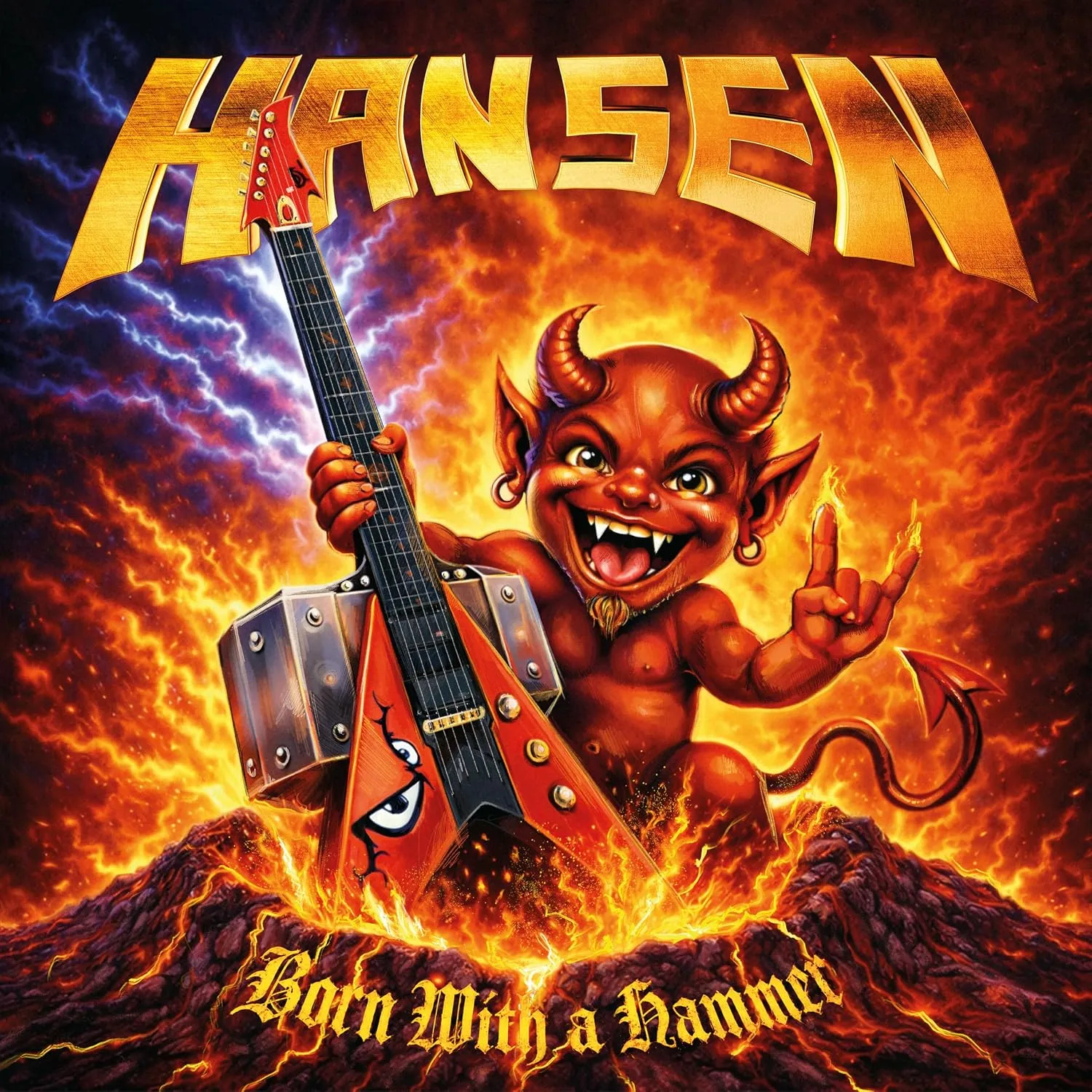 KAI HANSEN · Born With A Hammer | CD (Heavy Metal CDs)