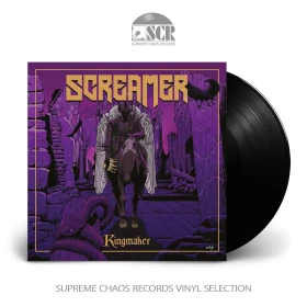 SCREAMER · Kingmaker | BLACK LP (Heavy Metal Vinyl)