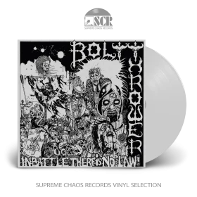 BOLT THROWER · In Battle There Is No Law! (Re-Release) | WHITE LP (Death Metal Vinyl)