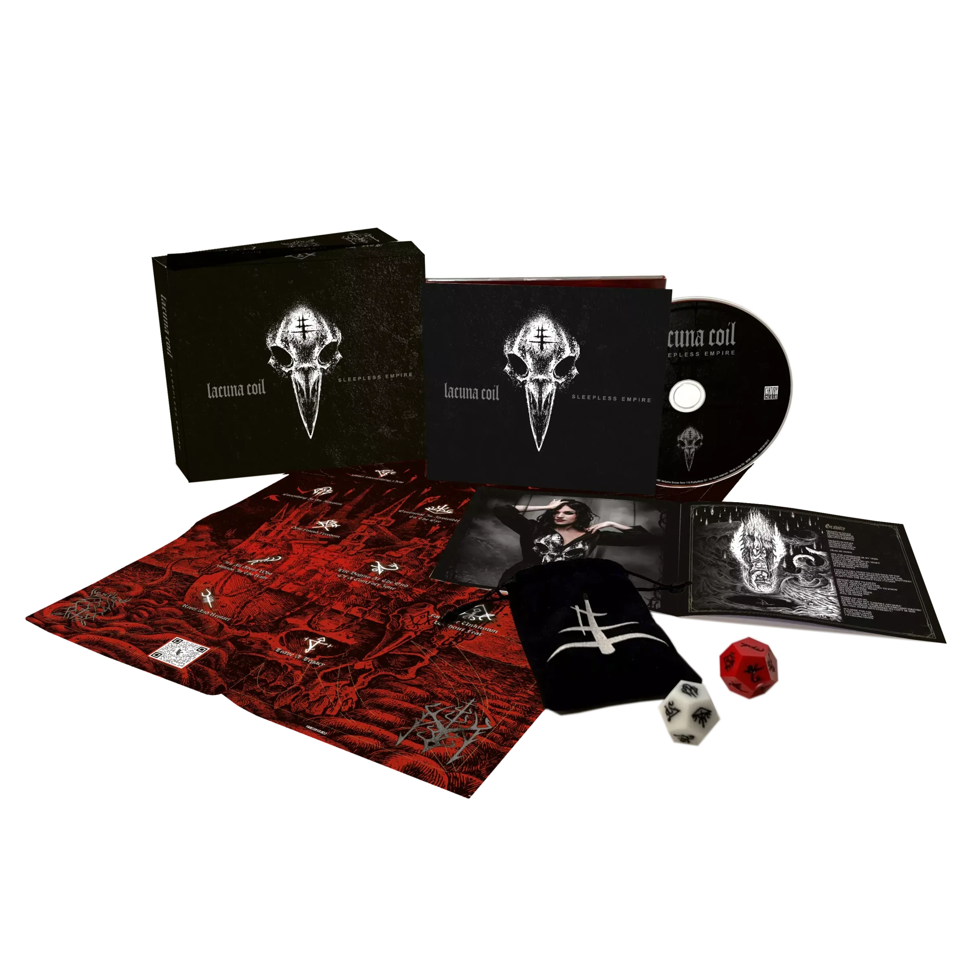LACUNA COIL · Sleepless Empire | DELUXE CD BOXSET (Gothic Metal CDs)