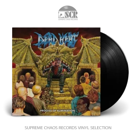 DEAD HEAT · Process Of Elimination | BLACK LP (Thrash Metal/Hardcore Vinyl)