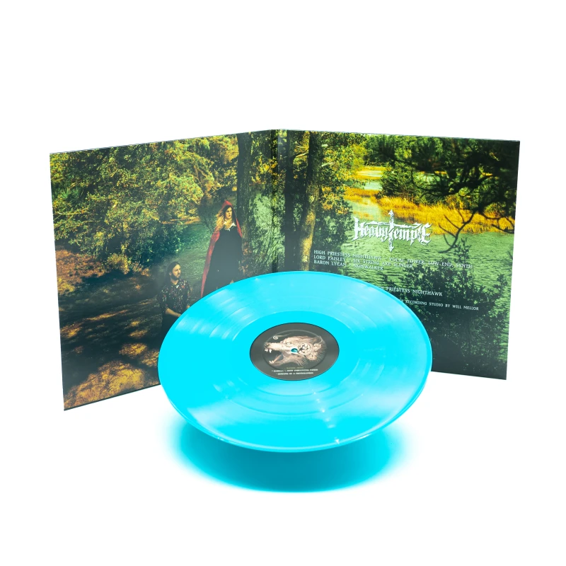HEAVY TEMPLE · Lupi Amoris | TURQUOISE LP (Stoner Rock/Doom Metal/Heavy Metal Vinyl) · Picture 3
