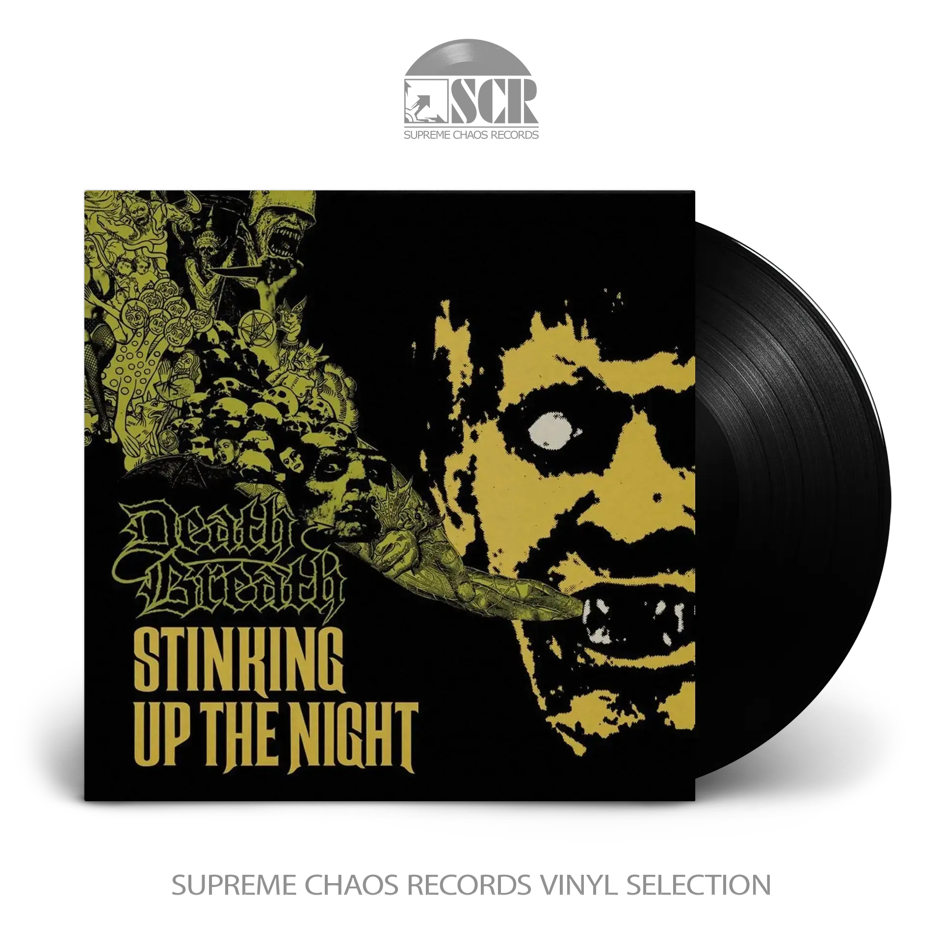 DEATH BREATH - Stinking Up the Night [BLACK LP] (Death Metal/Thrash Metal/Black Metal Vinyl)