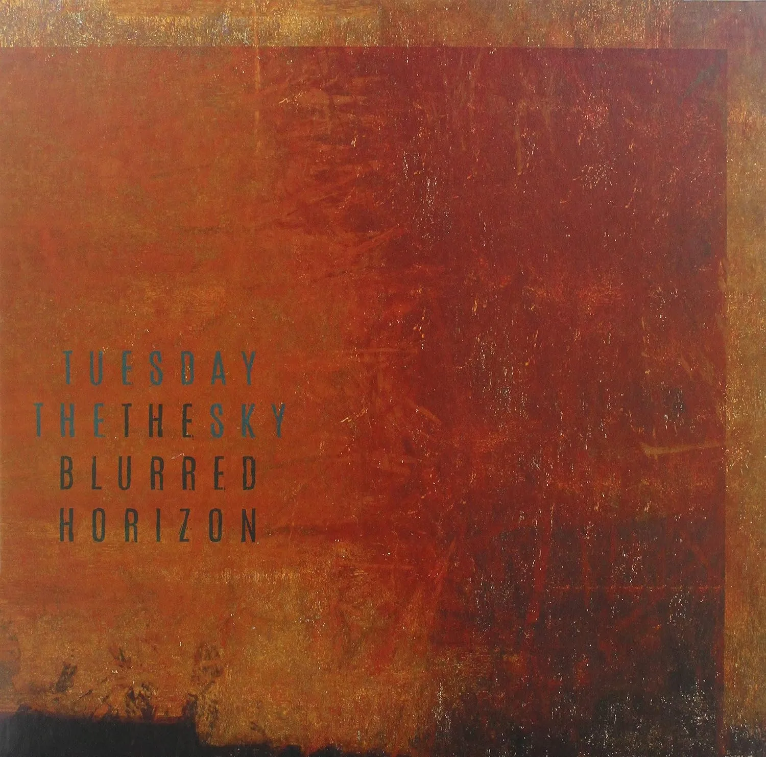 TUESDAY THE SKY · The Blurred Horizon | BLACK LP (Progressive Rock Vinyl) · Picture 1