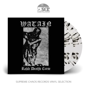 WATAIN · Rabid Death's Curse (B-Stock) | WHITE/BLACK SPLATTER 2LP (Black Metal Vinyl)