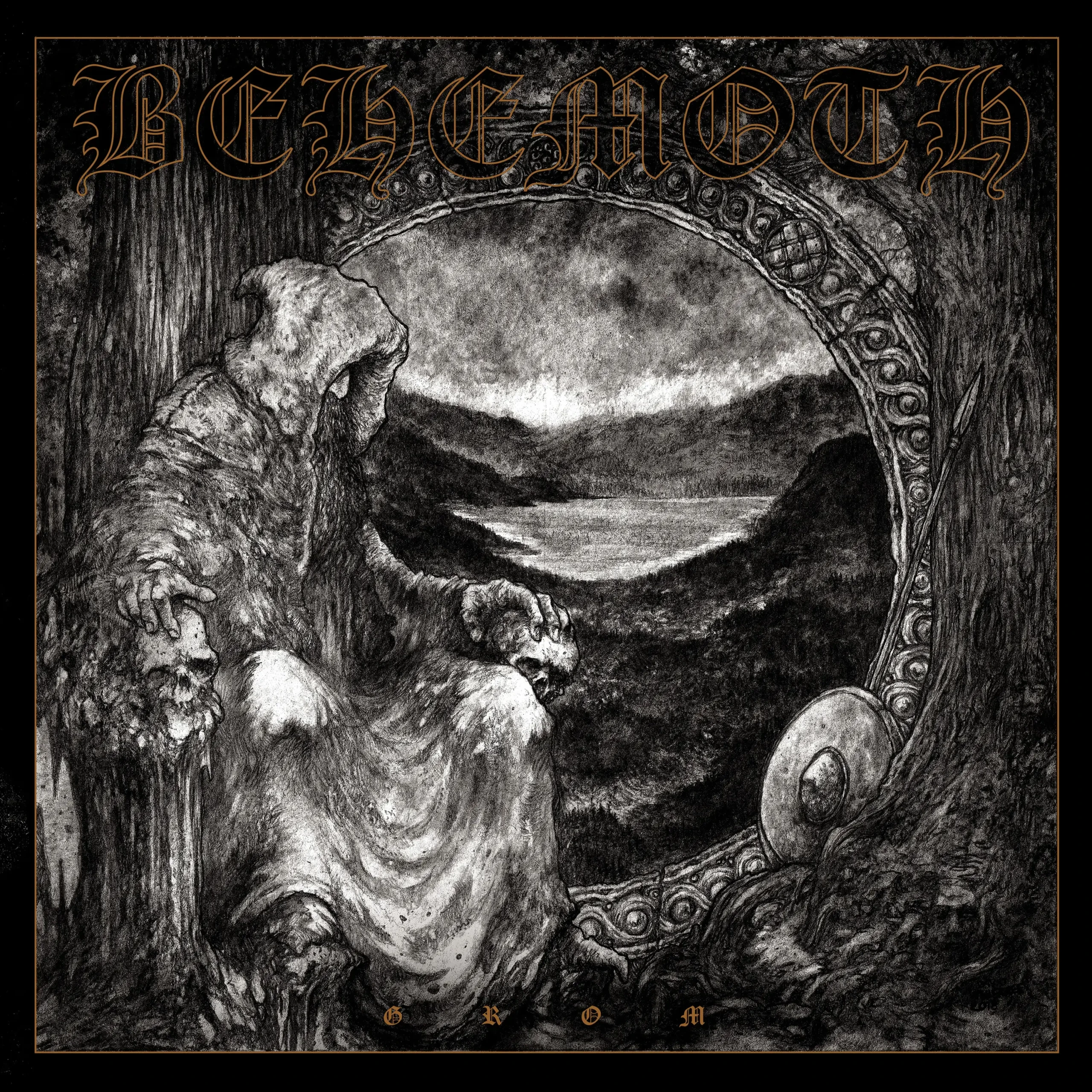 BEHEMOTH - Grom (Metal Blade) · BLACK 2LP (Black Metal Vinyl) · Picture 1