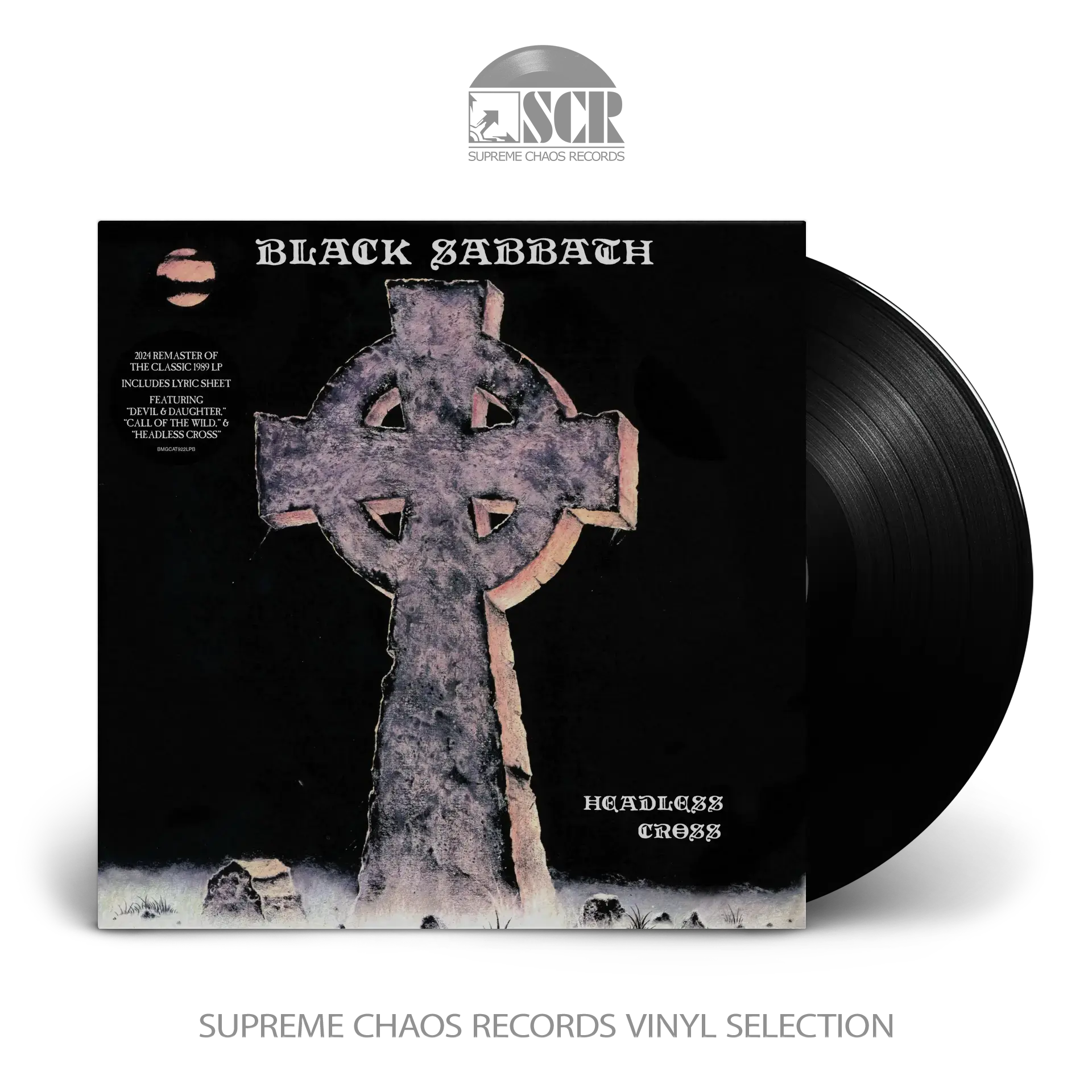 BLACK SABBATH · Headless Cross (2024 Remaster) | BLACK LP (Heavay Metal/Hard Rock/Classic Rock Vinyl)