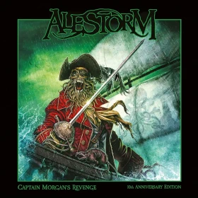 ALESTORM · Captain Morgan's Revenge - 10Th Anniversary Edition | BLACK LP (Pirate Metal Vinyl) · Picture 1