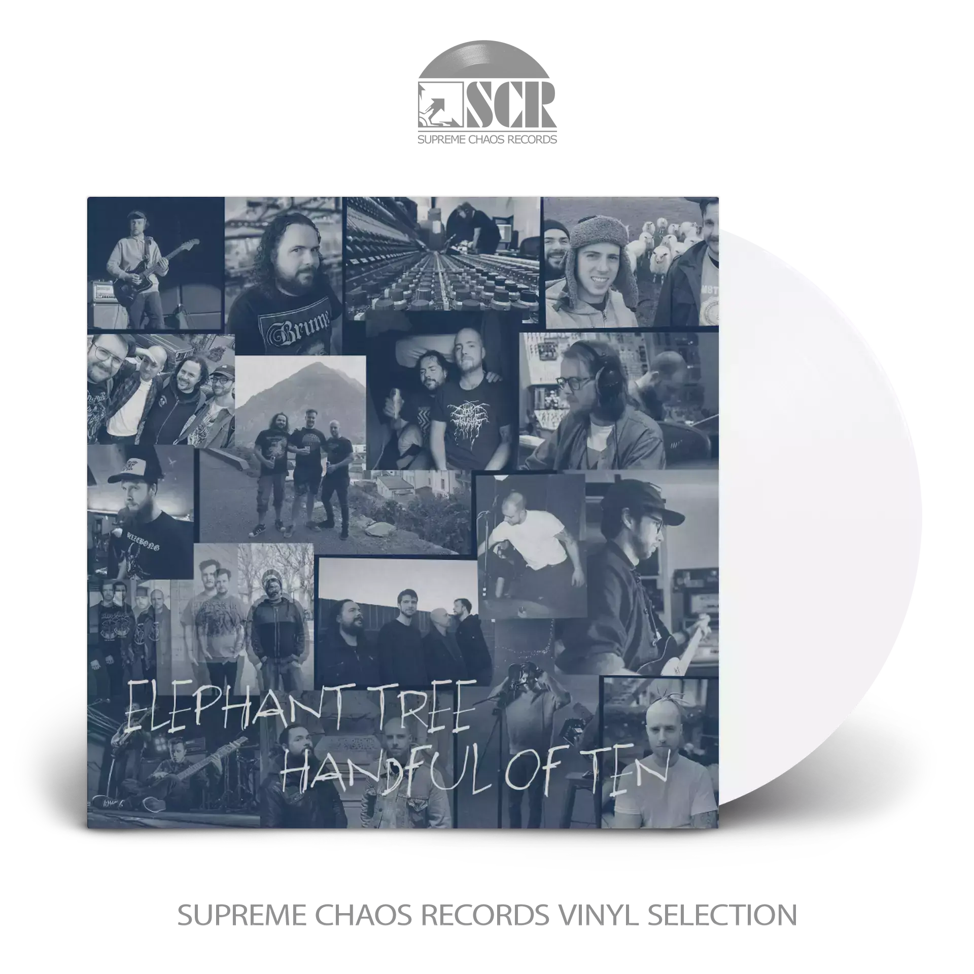 ELEPHANT TREE · Handful Of Ten | WHITE LP (Doom Metal Vinyl)