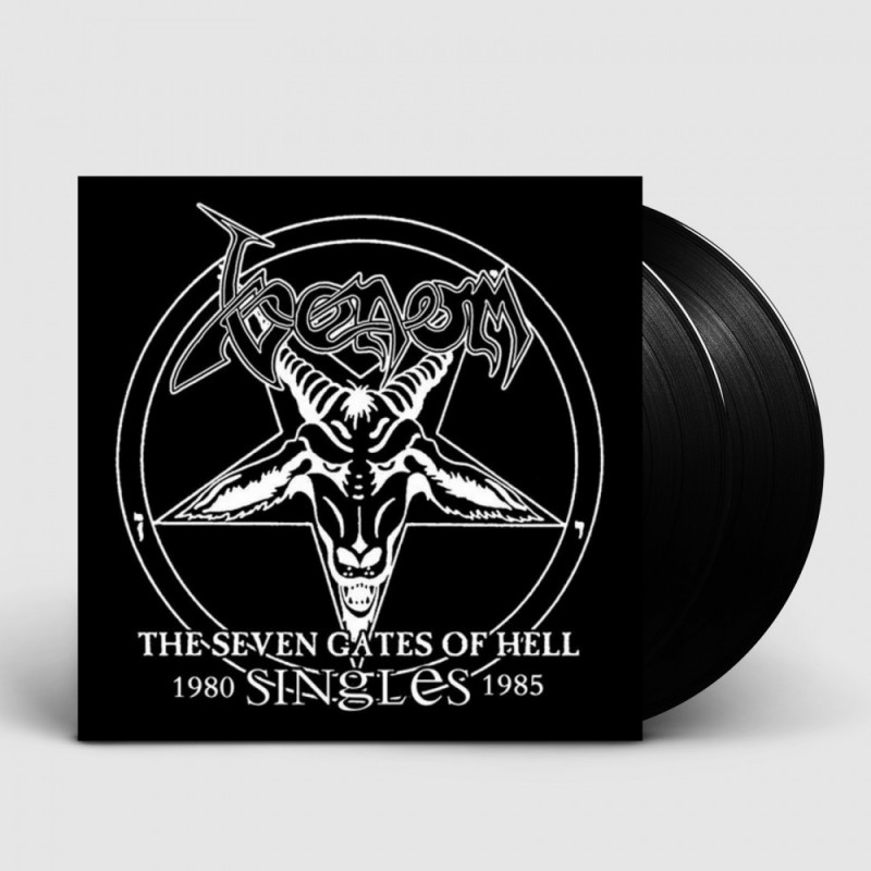 VENOM - The Seven Gates Of Hell: Singles · BLACK 2LP (Heavy Metal Vinyl)