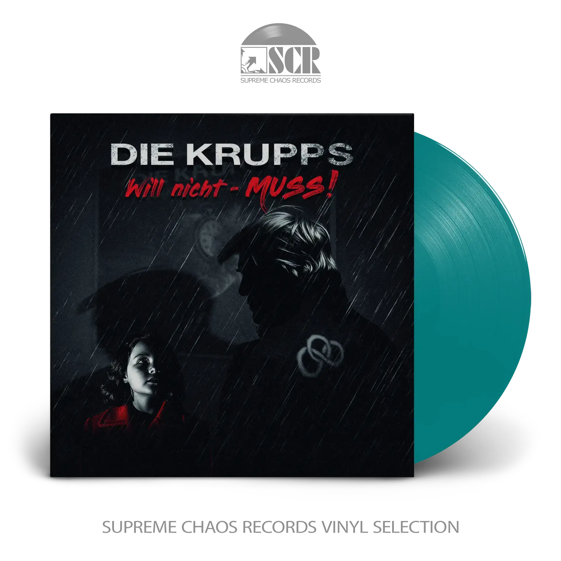 DIE KRUPPS - Will Nicht - Muss! / On Collision Course · PETROL LP (Industrial Metal Vinyl)