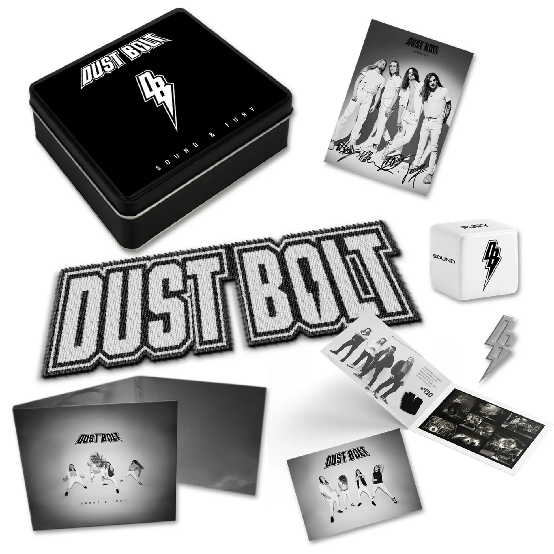 DUST BOLT - Sound & Fury · BOXCD