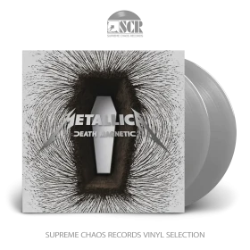 METALLICA · Death Magnetic | MAGNETIC SILVER 2LP (Thrash Metal Vinyl)